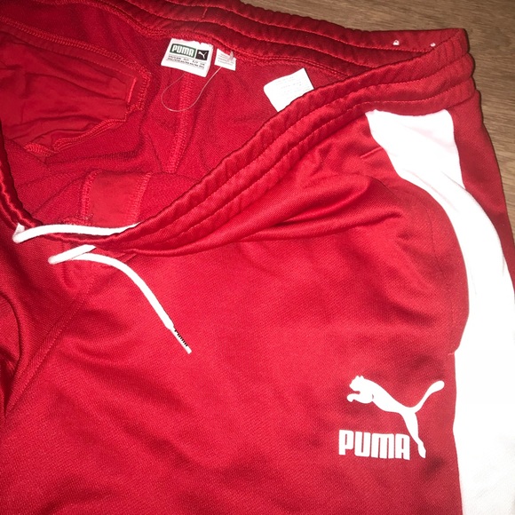 Puma archive long life jogger track pants red 3xl - Picture 3 of 3